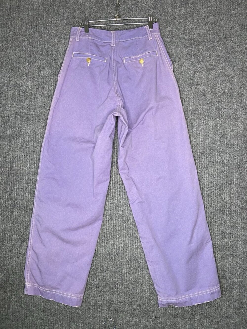 B Sides cargo style chino trousers pastel purple Pants Jeans sienna miller 28 - Picture 4 of 8